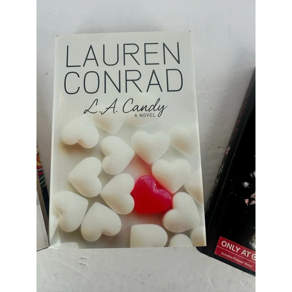 LAUREN CONRAD L.A. CANDY BOOKS NOVELS HARDCOVERS LOT OF 3